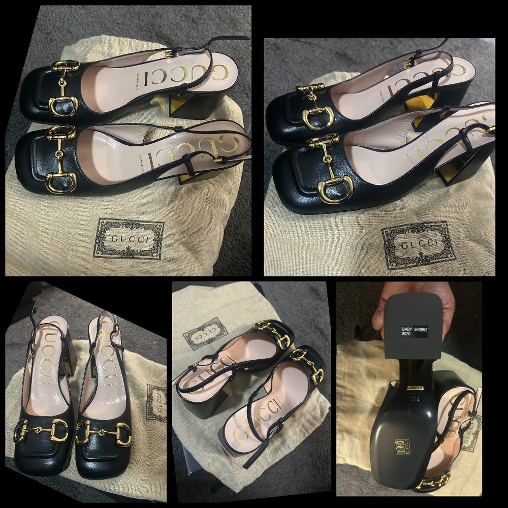 Gucci Baby black heels
